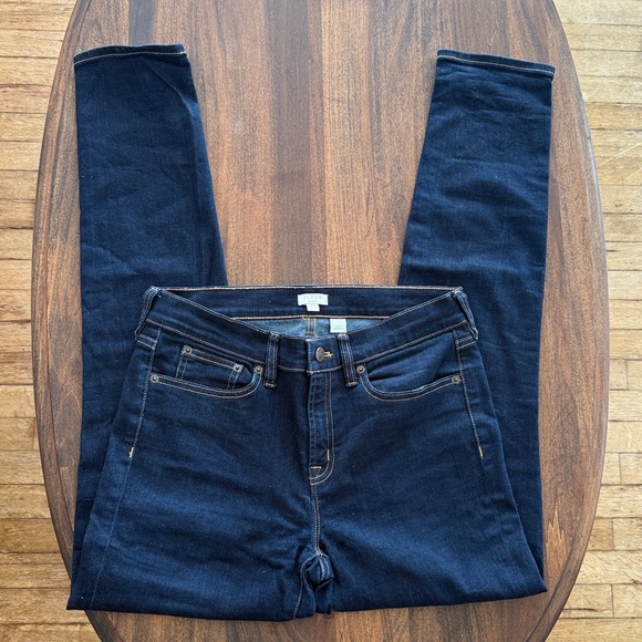 J. Crew Factory Dark Wash Skinny Jeans - Picture 2 of 4